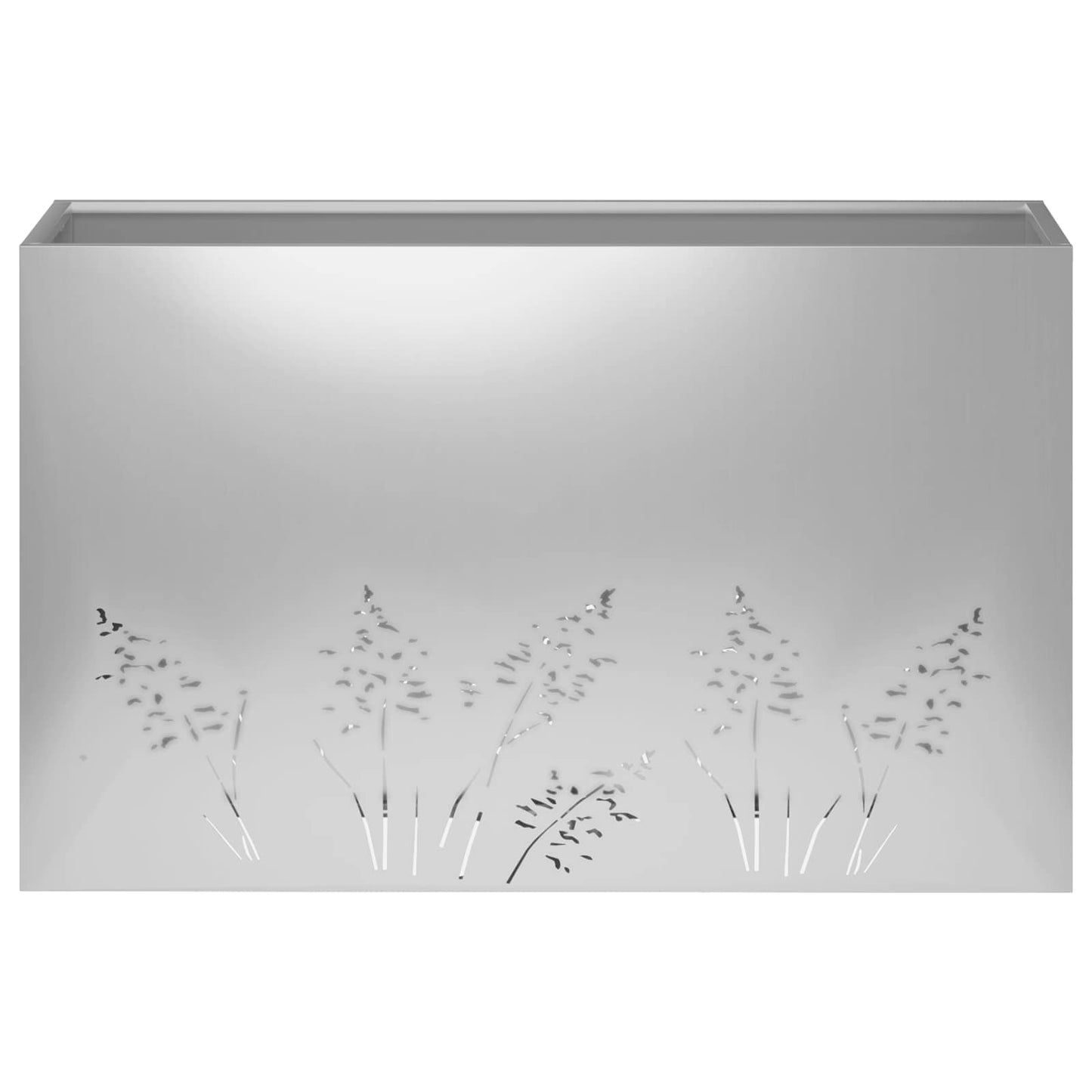 Have Blomsterkrukke 2 stk. Sølv 80 x 30 x 49 cm