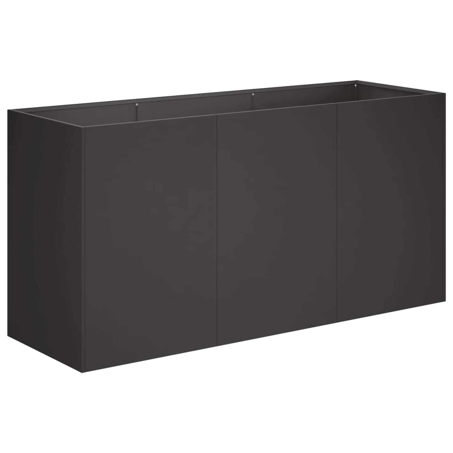 Have Blomsterkrukke Sort 120 x 40 x 60 cm Koldvalset stål