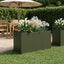 Have Blomsterkrukke Olivengrøn 120 x 40 x 60 cm Koldvalset stål