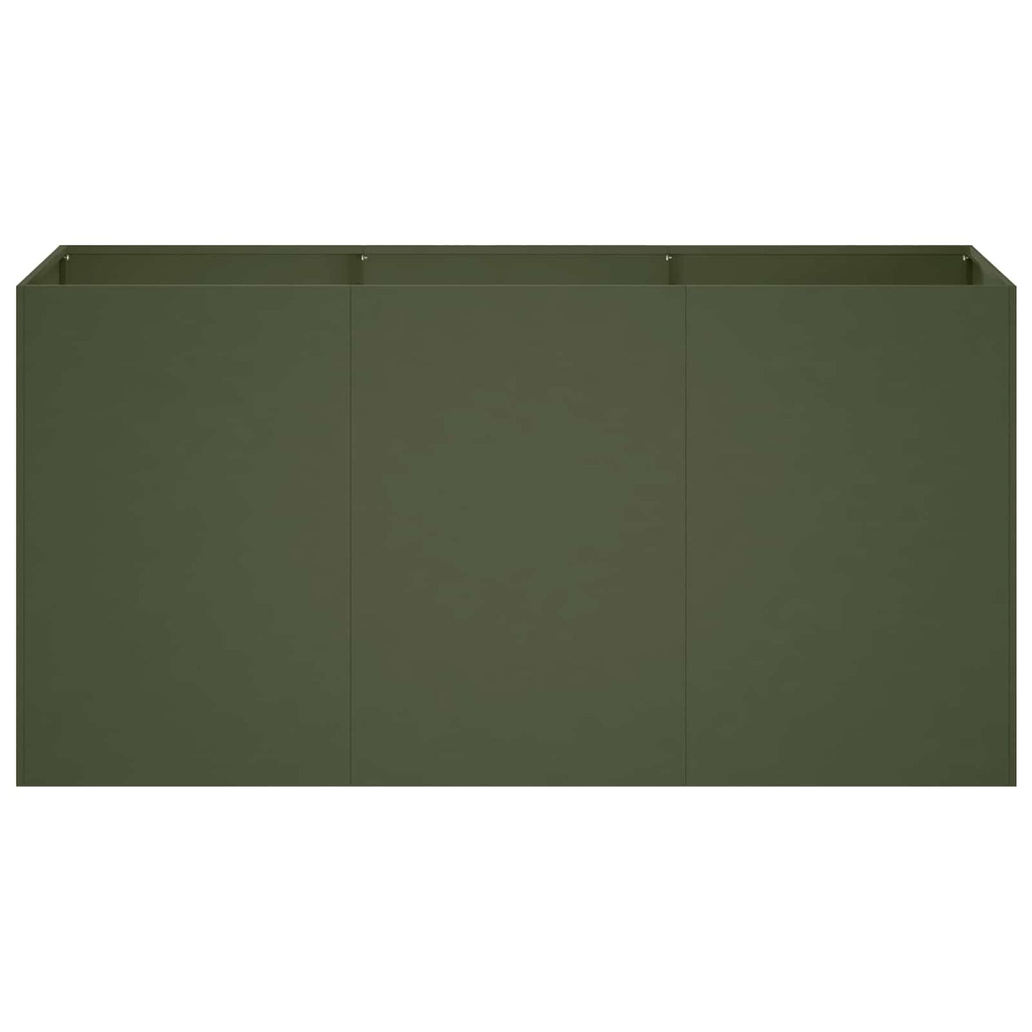 Have Blomsterkrukke Olivengrøn 120 x 40 x 60 cm Koldvalset stål