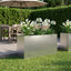 Have Blomsterkrukke Sølv 120 x 40 x 60 cm Rustfrit stål