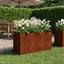 Have Blomsterkrukke Rusten 120 x 40 x 60 cm Cortenstål