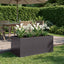 Have Blomsterkrukke Sort 120 x 80 x 60 cm Koldvalset stål