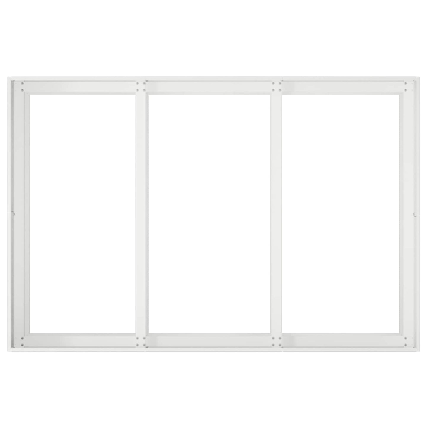 Have Blomsterkrukke Hvid 120 x 80 x 60 cm Koldvalset stål