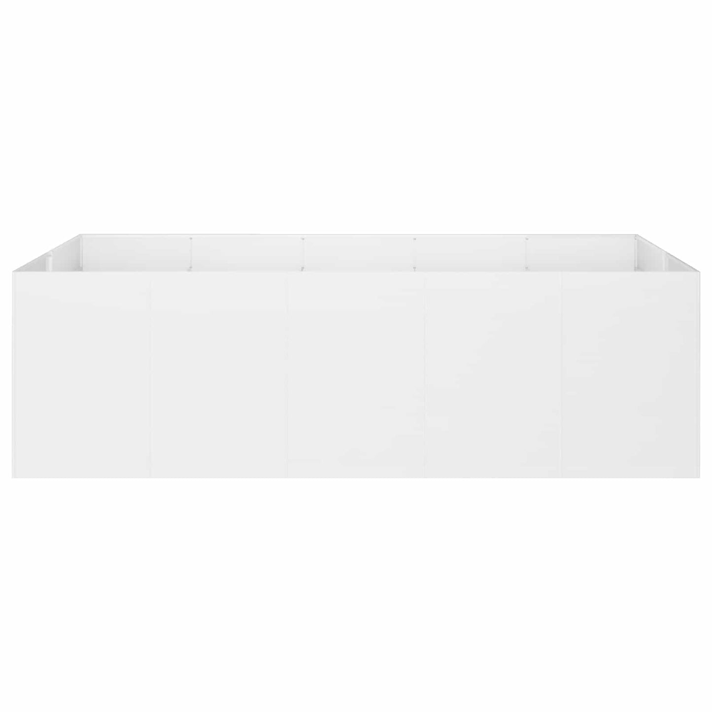 Have Blomsterkrukke Hvid 200 x 80 x 60 cm Koldvalset stål