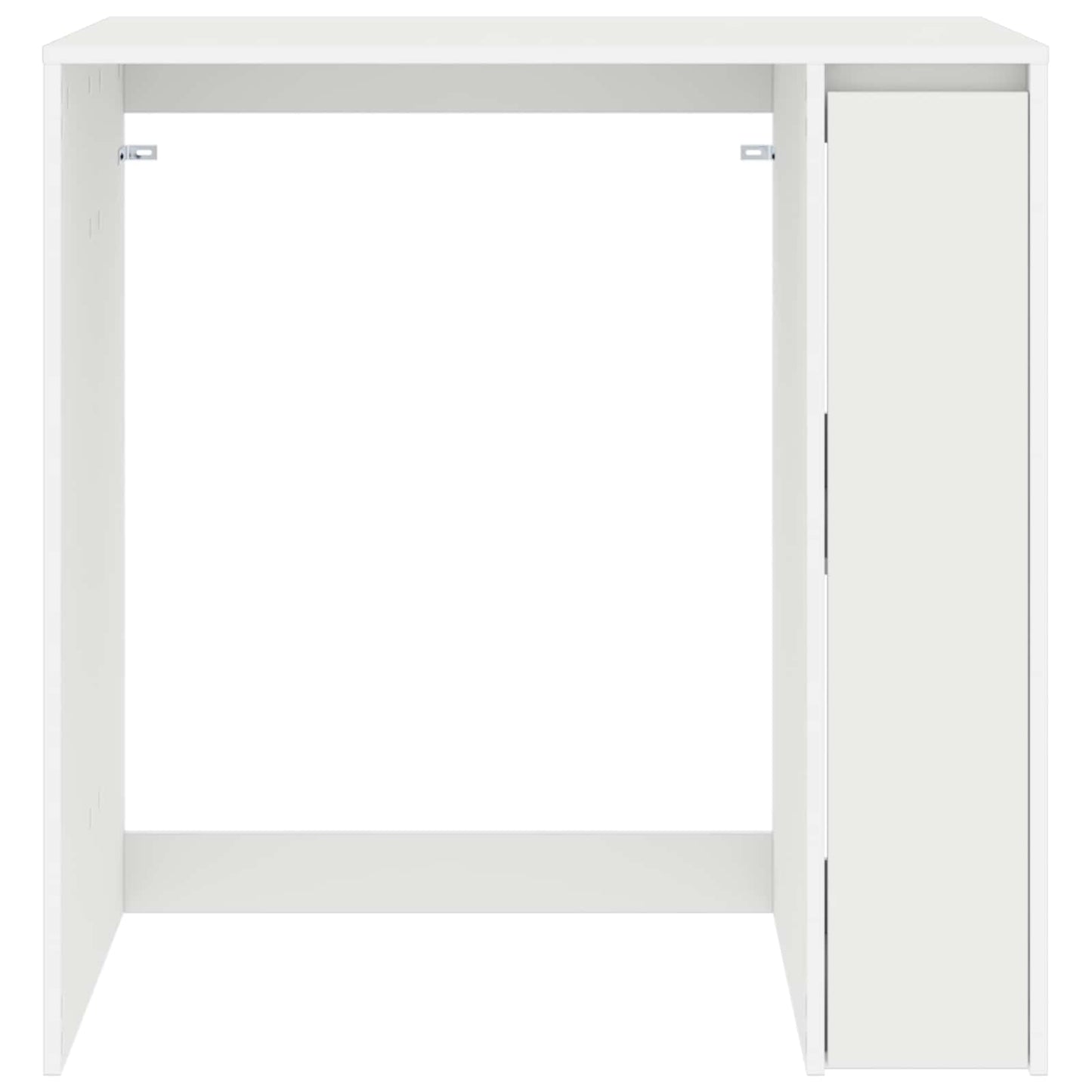 Vaskemaskine Skab med dør Hvid 87 x 60 x 89 cm Konstrueret træ