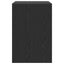 Vaskemaskine Skab Sort eg 87 x 60 x 89 cm Konstrueret træ