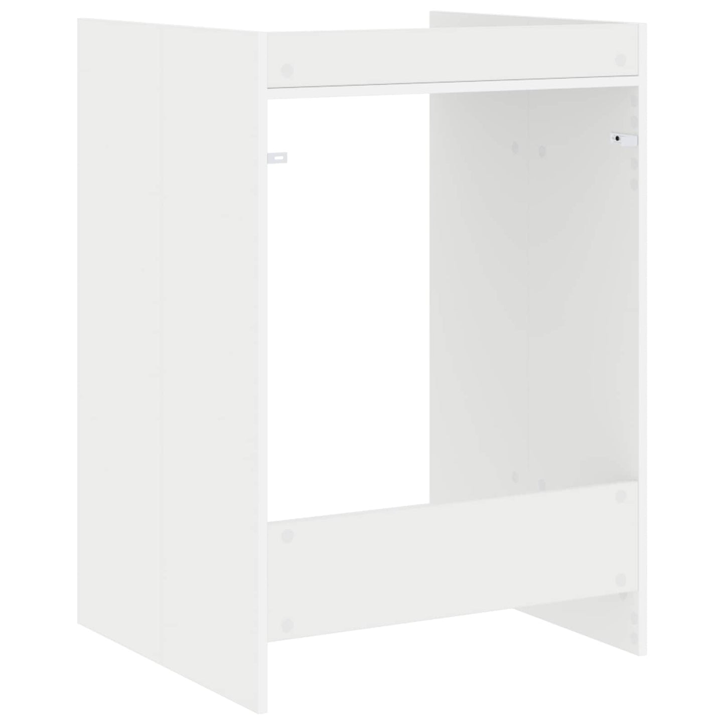Vaskemaskine Skab Hvid 67,5 x 62 x 97 cm Konstrueret træ