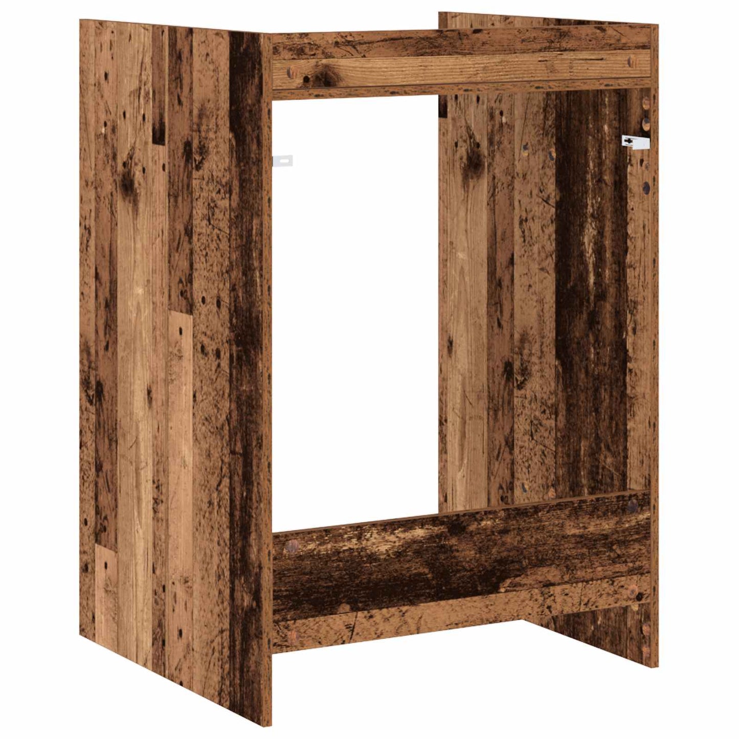 Vaskemaskine Skab Gammelt træ 67,5 x 62 x 97 cm Konstrueret træ
