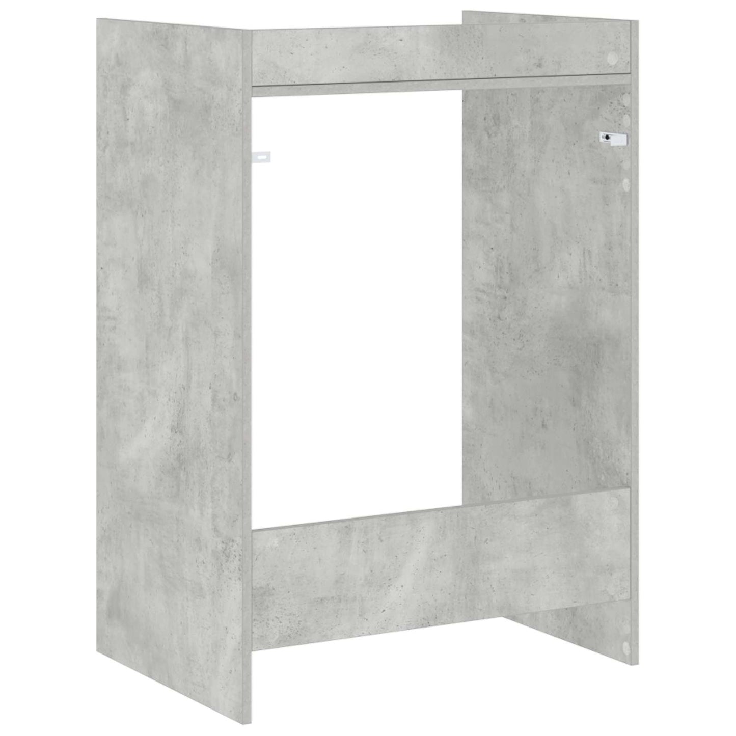 Vaskemaskine Skab Beton 67,5 x 48 x 97 cm Konstrueret træ