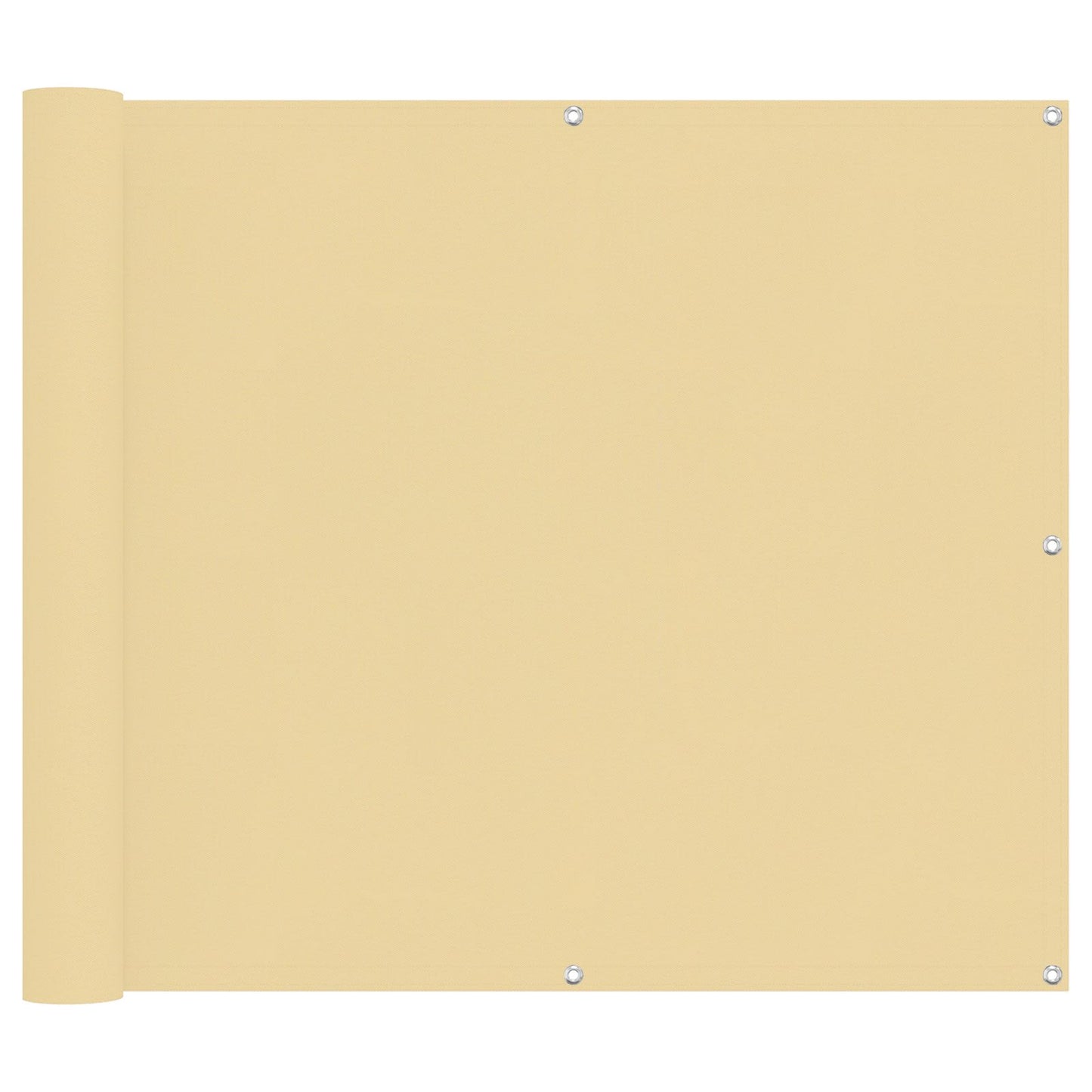 Altan Skærm Sandfarvet 100 x 400 cm Oxford stof