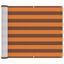 Altan Skærm Orange og Brun 100 x 400 cm Oxford stof