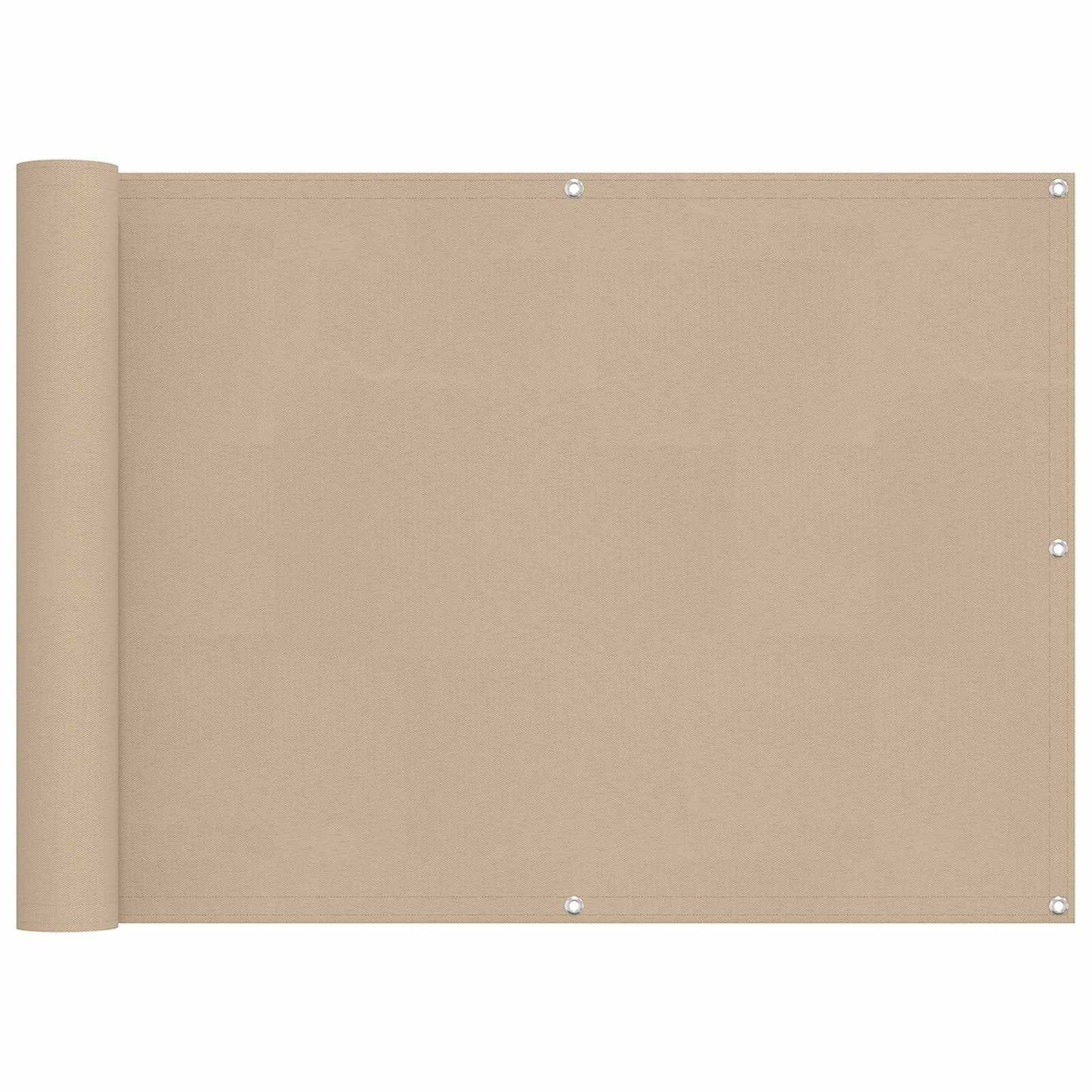 Altan Skærm Beige 75 x 200 cm PU belagt oxford alu