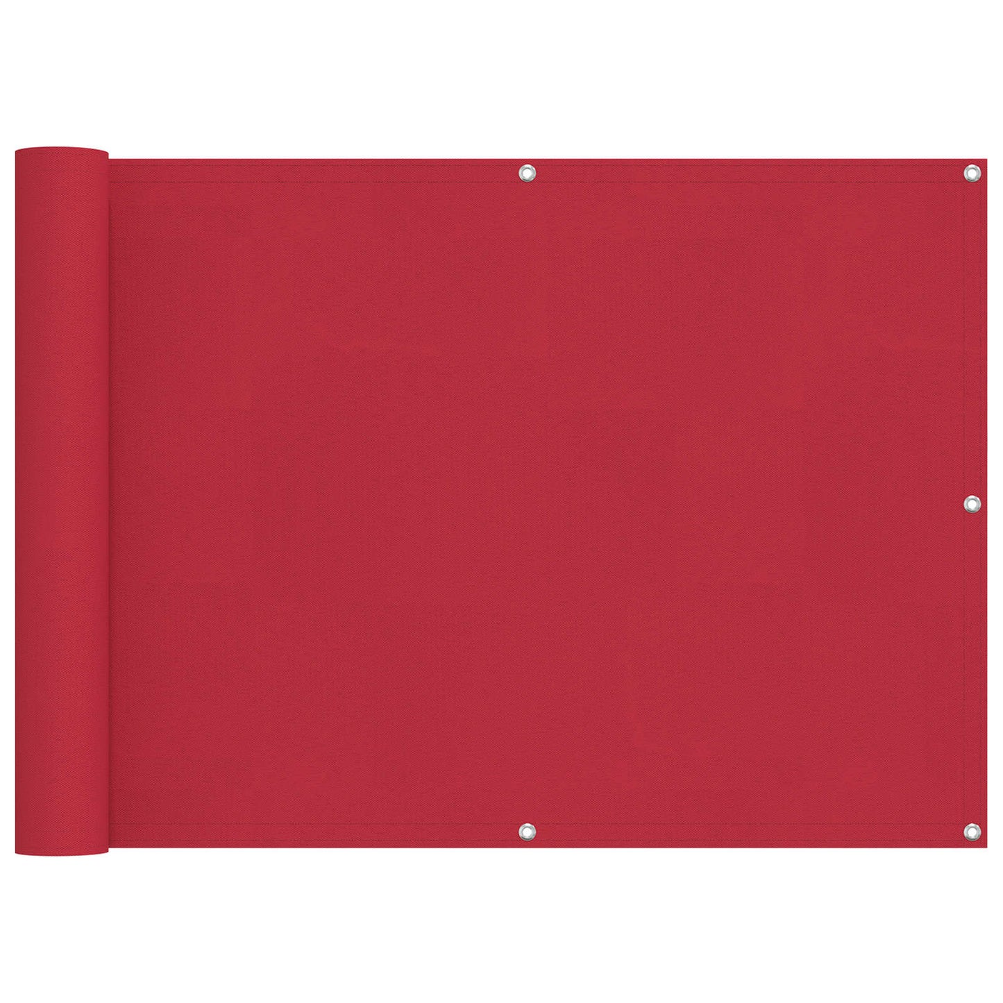 Altan Skærm Rød 75 x 200 cm PU belagt oxford alu