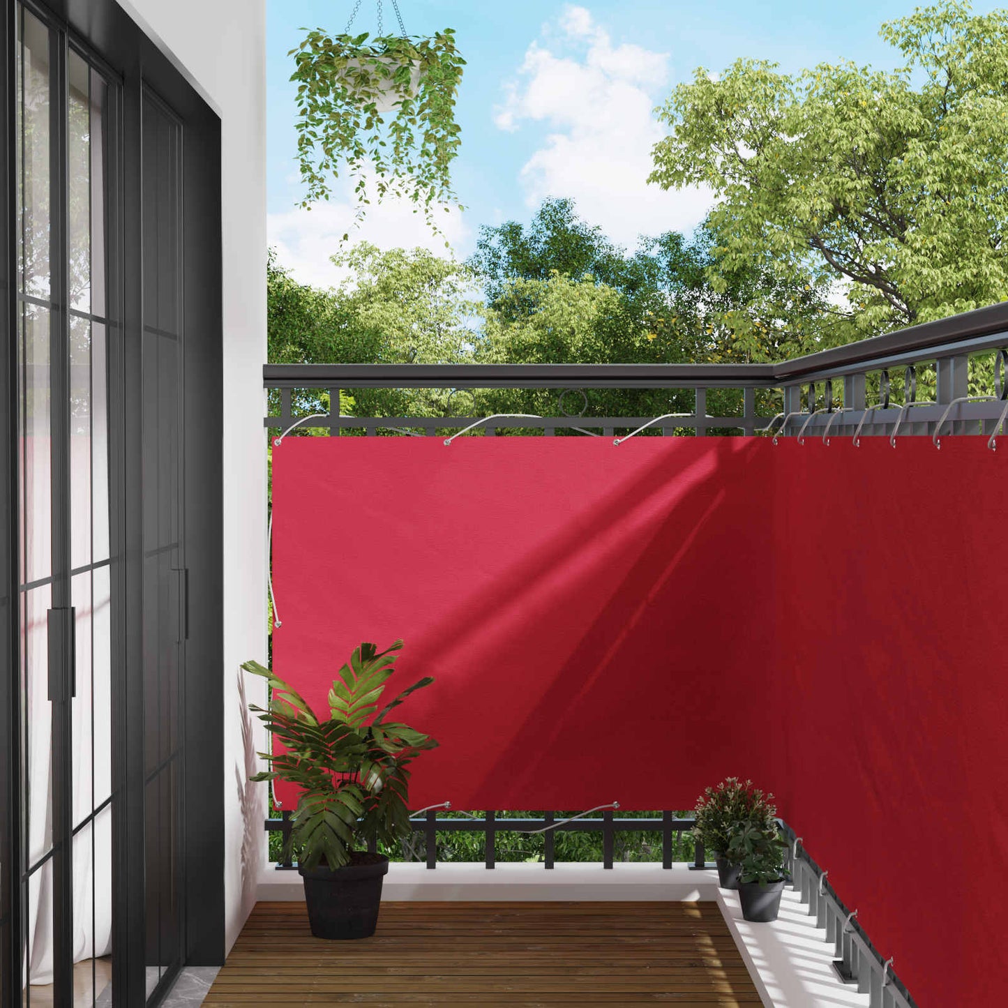 Altan Skærm Bordeaux 110 x 800 cm Oxford stof