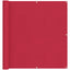 Altan Skærm Bordeaux 120 x 700 cm PU belagt oxford alu