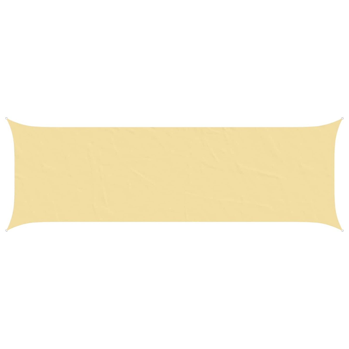 Solskygge sejl Sandfarvet 6 x 2 m 100% polyester Oxford