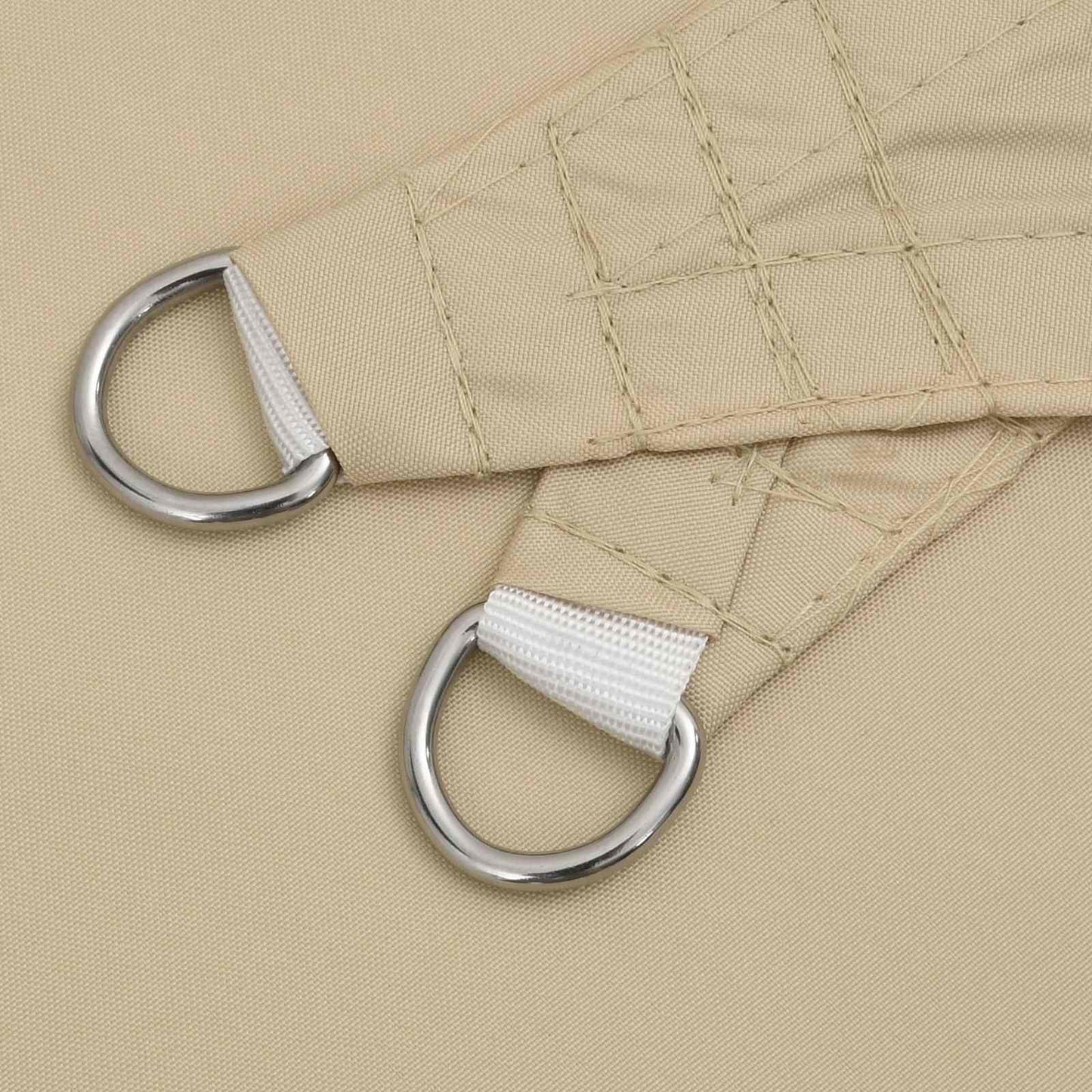 Solskygge sejl Beige 6 x 2,5 m 100% polyester Oxford