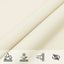 Solskygge sejl Cremefarvet 6 x 2,5 m 100% polyester Oxford