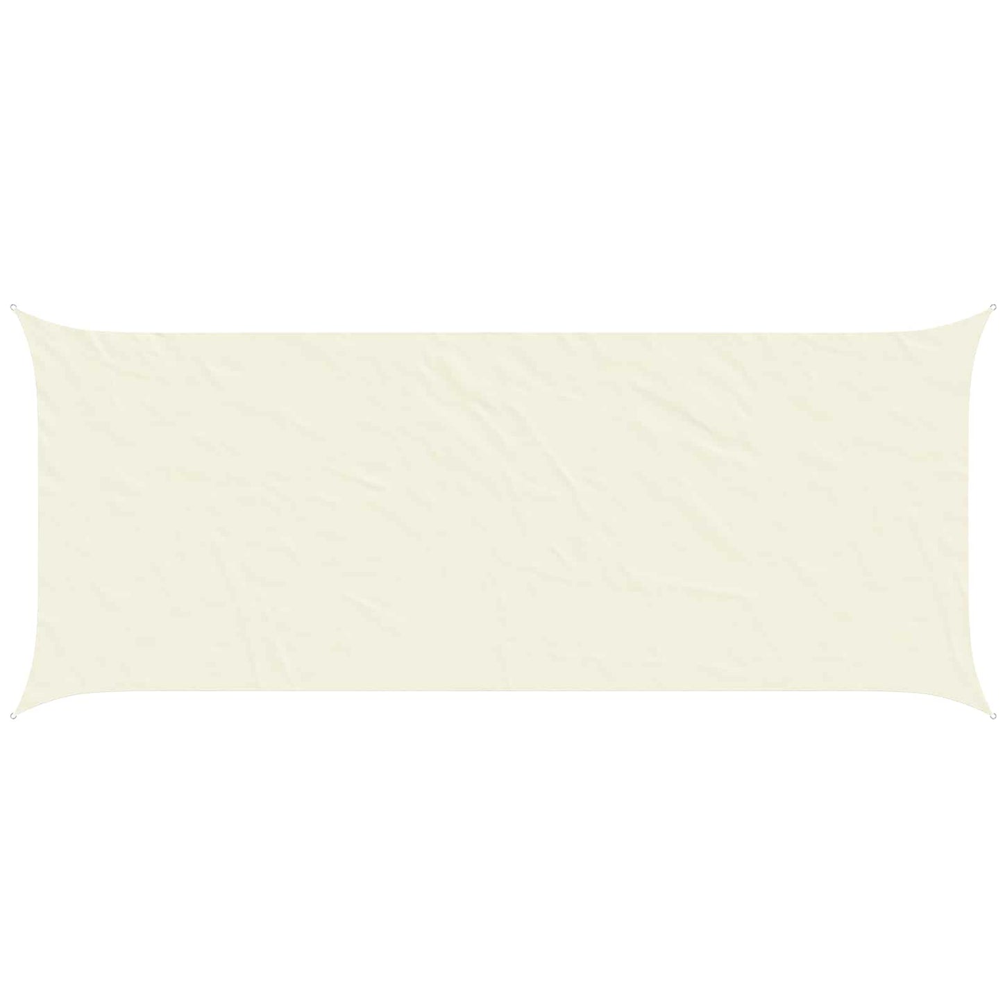 Solskygge sejl Cremefarvet 6 x 2,5 m 100% polyester Oxford