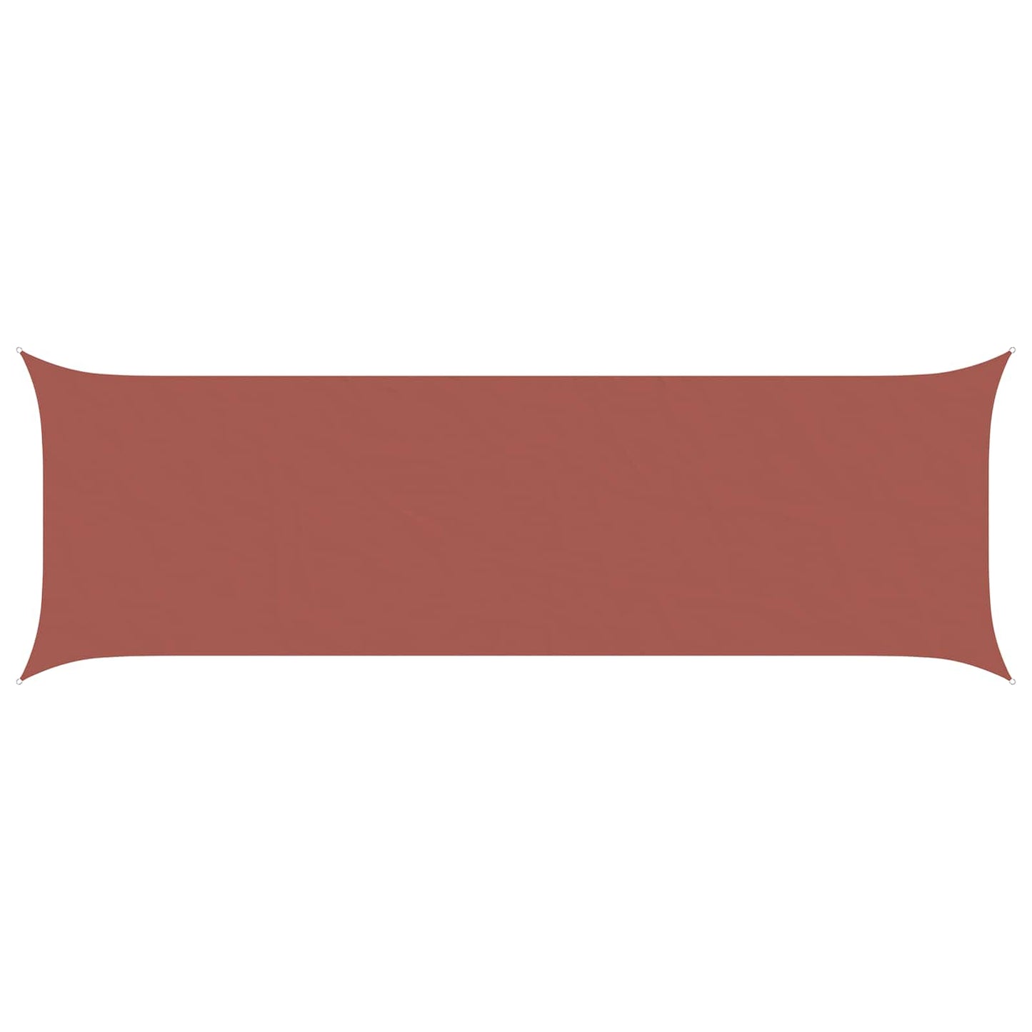 Solskygge sejl Terrakotta 6 x 2 m 100% polyester Oxford