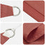 Solskygge sejl Terrakotta 6 x 2,5 m 100% polyester Oxford