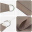 Solskygge sejl Gråbrun 6 x 2,5 m 100% polyester Oxford