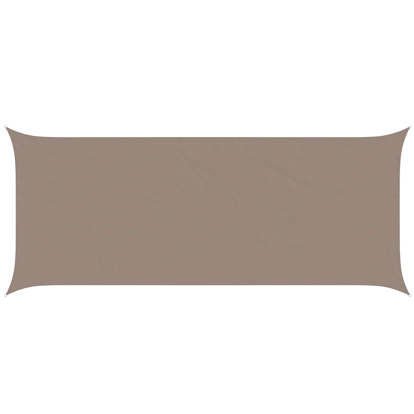 Solskygge sejl Gråbrun 6 x 2,5 m 100% polyester Oxford