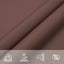 Solskygge sejl Brun 6 x 2 m 100% polyester Oxford