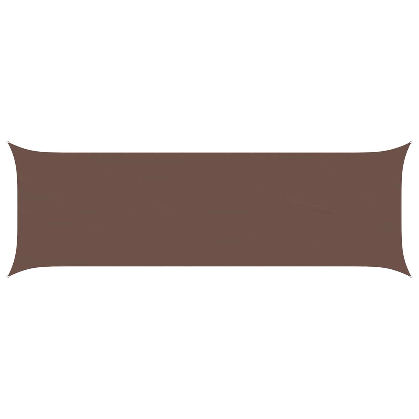 Solskygge sejl Brun 6 x 2 m 100% polyester Oxford