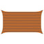 Solskygge sejl Orange og Brun 3,5 x 2 m 100% polyester Oxford