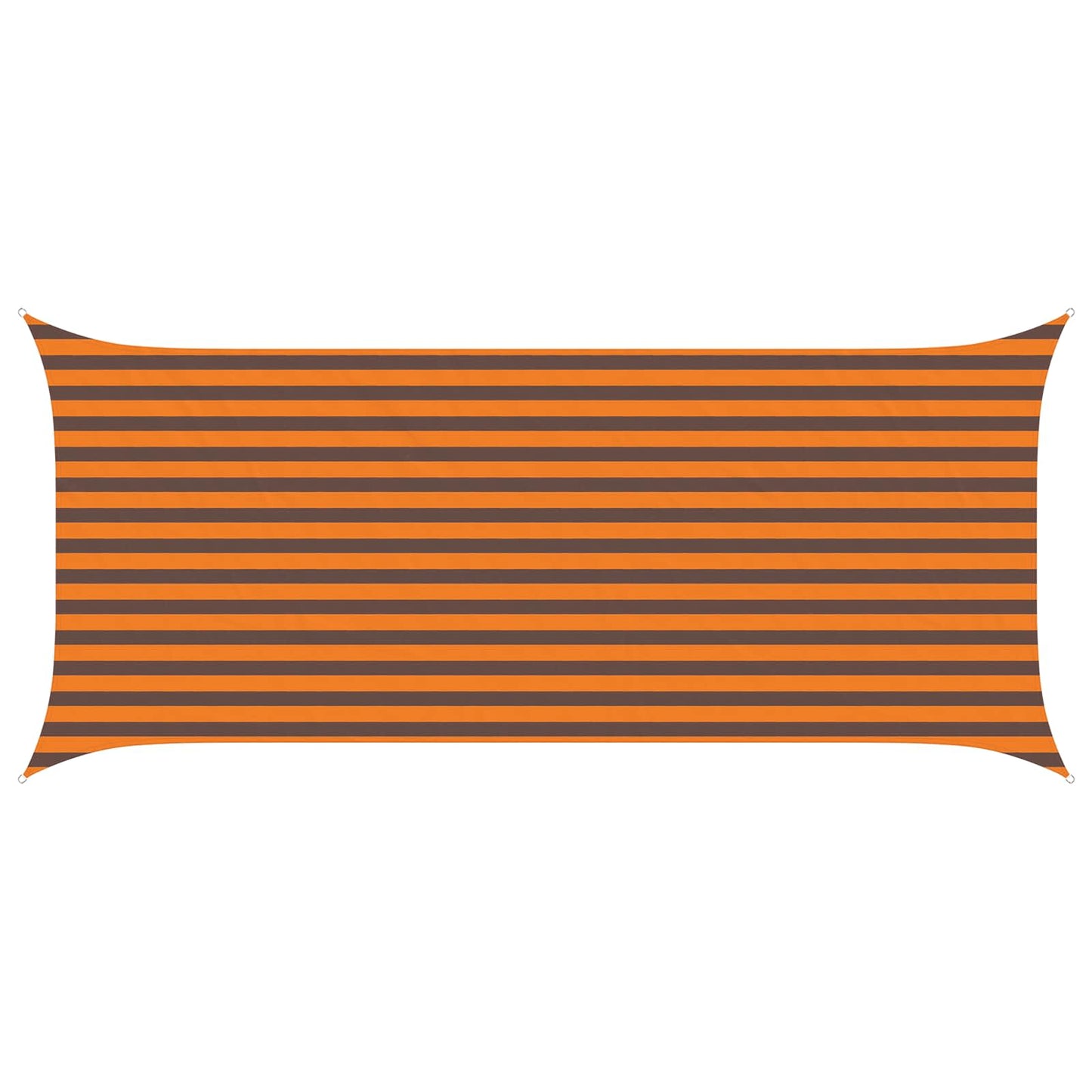 Solskygge sejl Orange og Brun 4,5 x 2 m 100% polyester Oxford