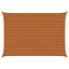Solskygge sejl Orange og Brun 5 × 3,5 m 100% polyester Oxford