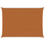 Solskygge sejl Orange og Brun 7 x 5 m 100% polyester Oxford