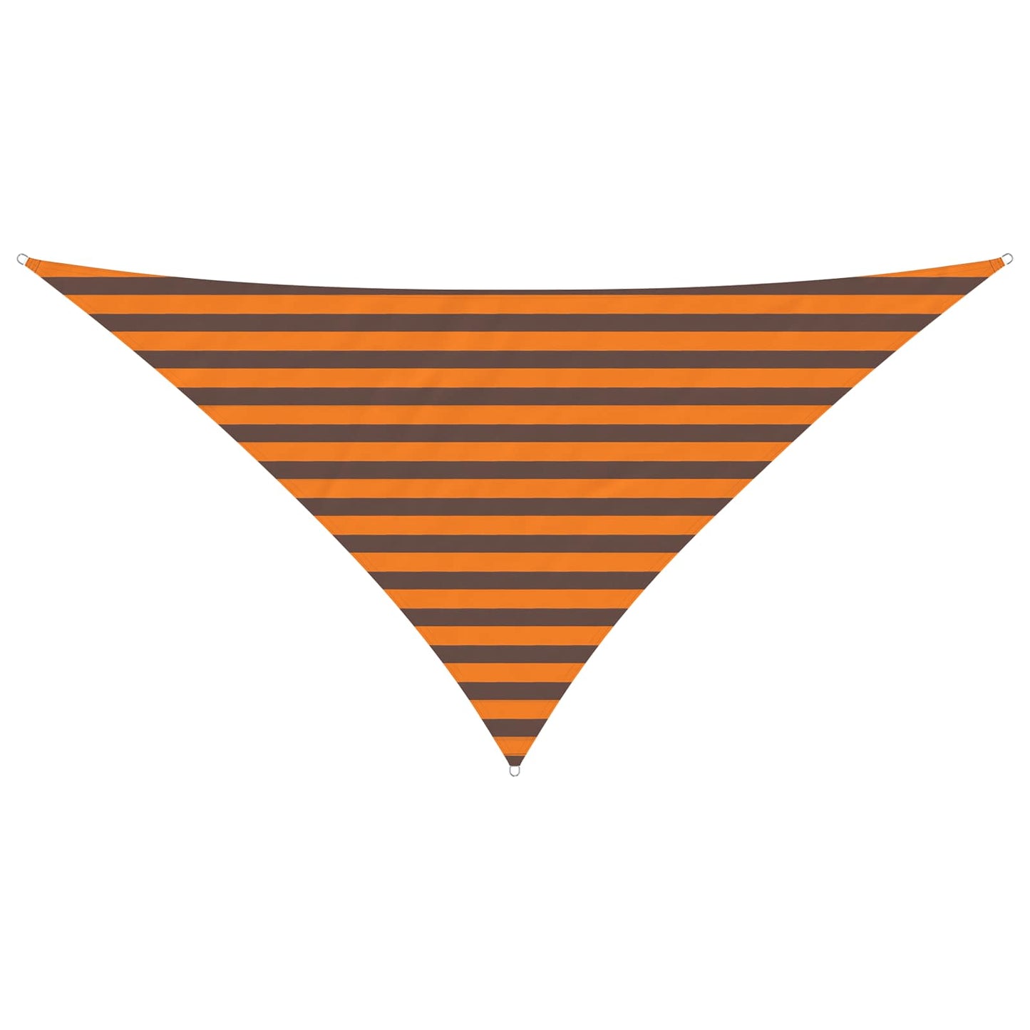 Solskygge sejl Orange og Brun 2,5 x 2,5 x 3,5 m