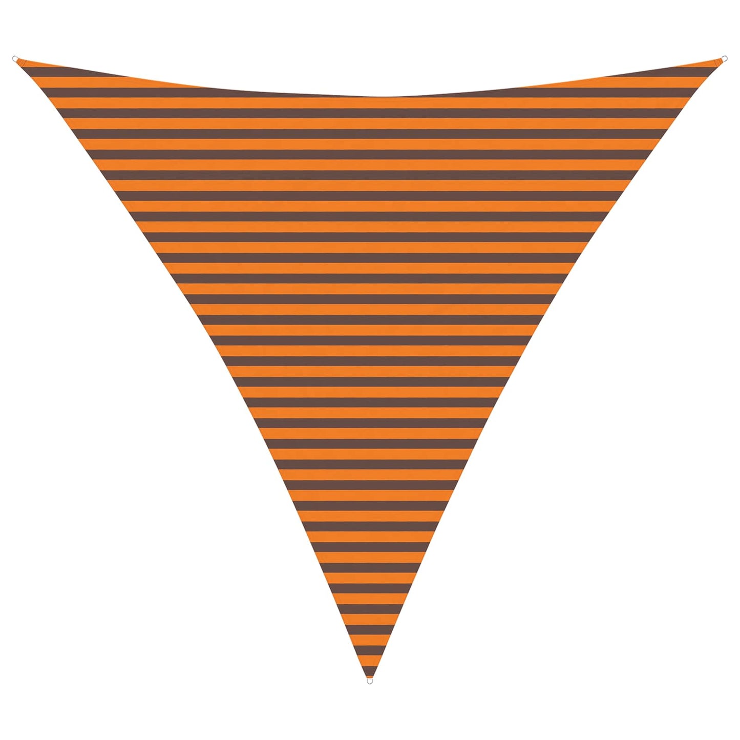 Solskygge sejl Orange og Brun 4,5 x 4,5 x 4,5 m