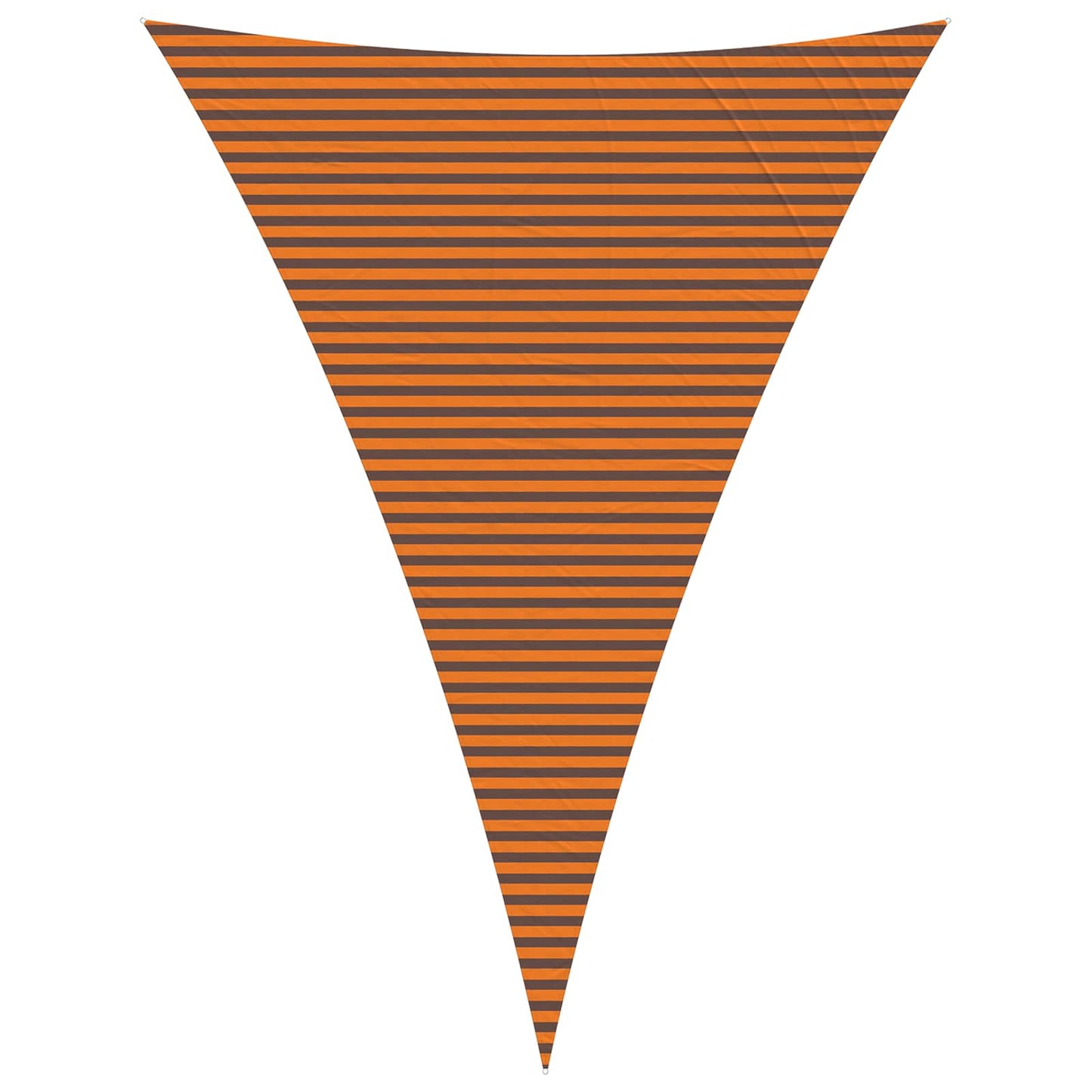 Solskygge sejl Orange og Brun 5 x 7 x 7 m 100% polyester Oxford