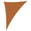 Solskygge sejl Orange og Brun 4 x 5 x 6,4 m