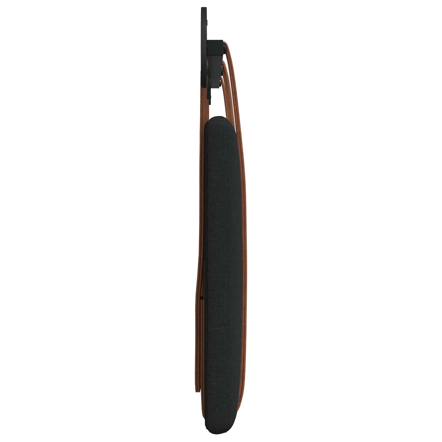 Hængende Hovedgavl Vægmonteret Sort 190 x 55 x 5 cm Antik PU