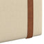 Hængende Hovedgavl Vægmonteret Creme 190 x 55 x 5 cm Antik PU