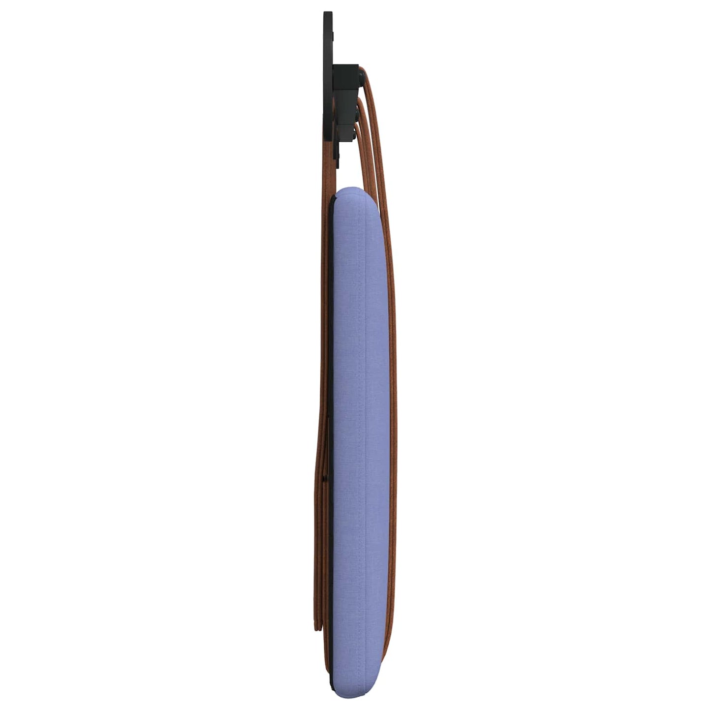 Hængende Hovedgavl Ensfarvet Jeans blå 190 x 55 x 5 cm Antik PU