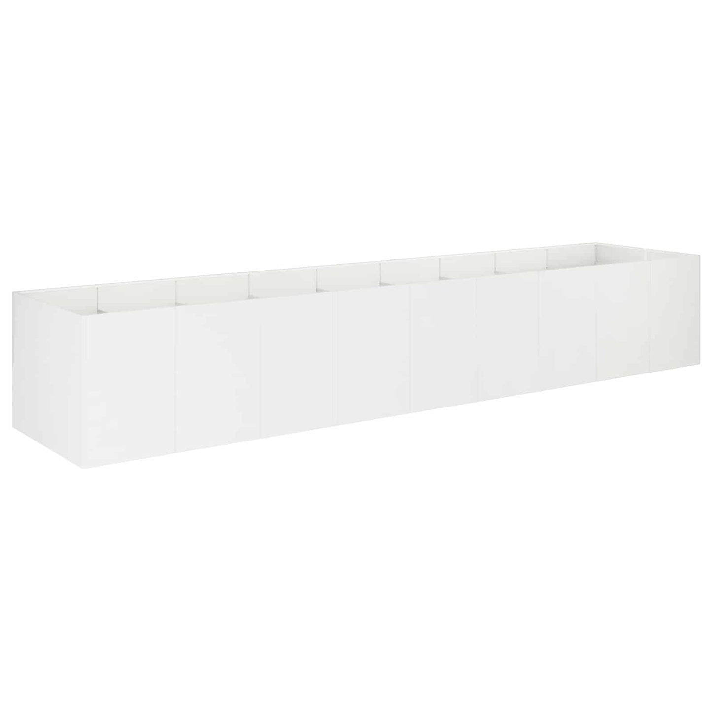 Have Blomsterkrukke Hvid 360 x 80 x 60 cm Koldvalset stål