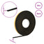 Selvklæbende skum tape 5 pcs Sort 10 mm x 10 m CR Skum