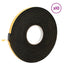 Selvklæbende skum tape 10 pcs Sort 10 mm x 10 m CR Skum
