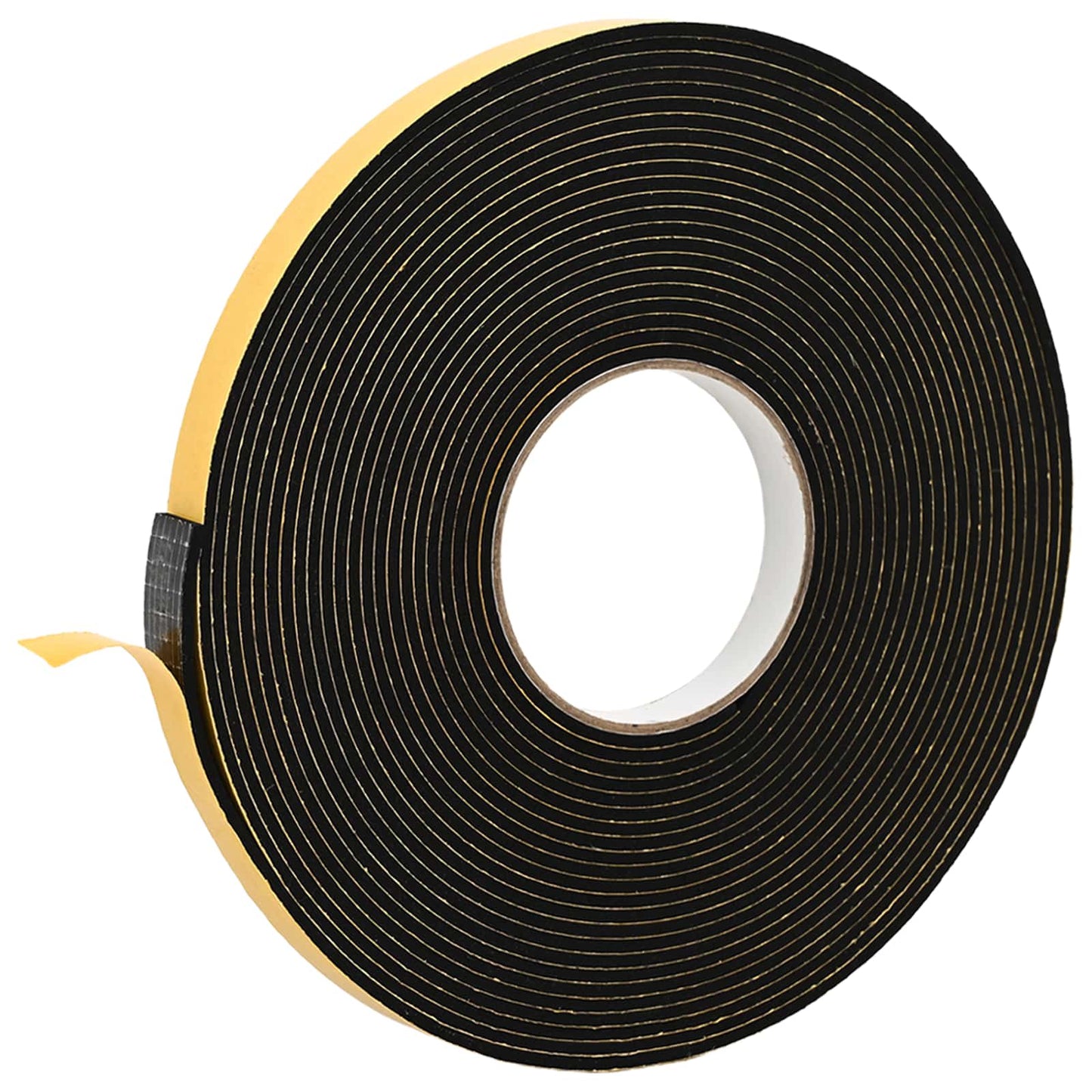 Selvklæbende skum tape 10 pcs Sort 15mm x 10m CR Skum