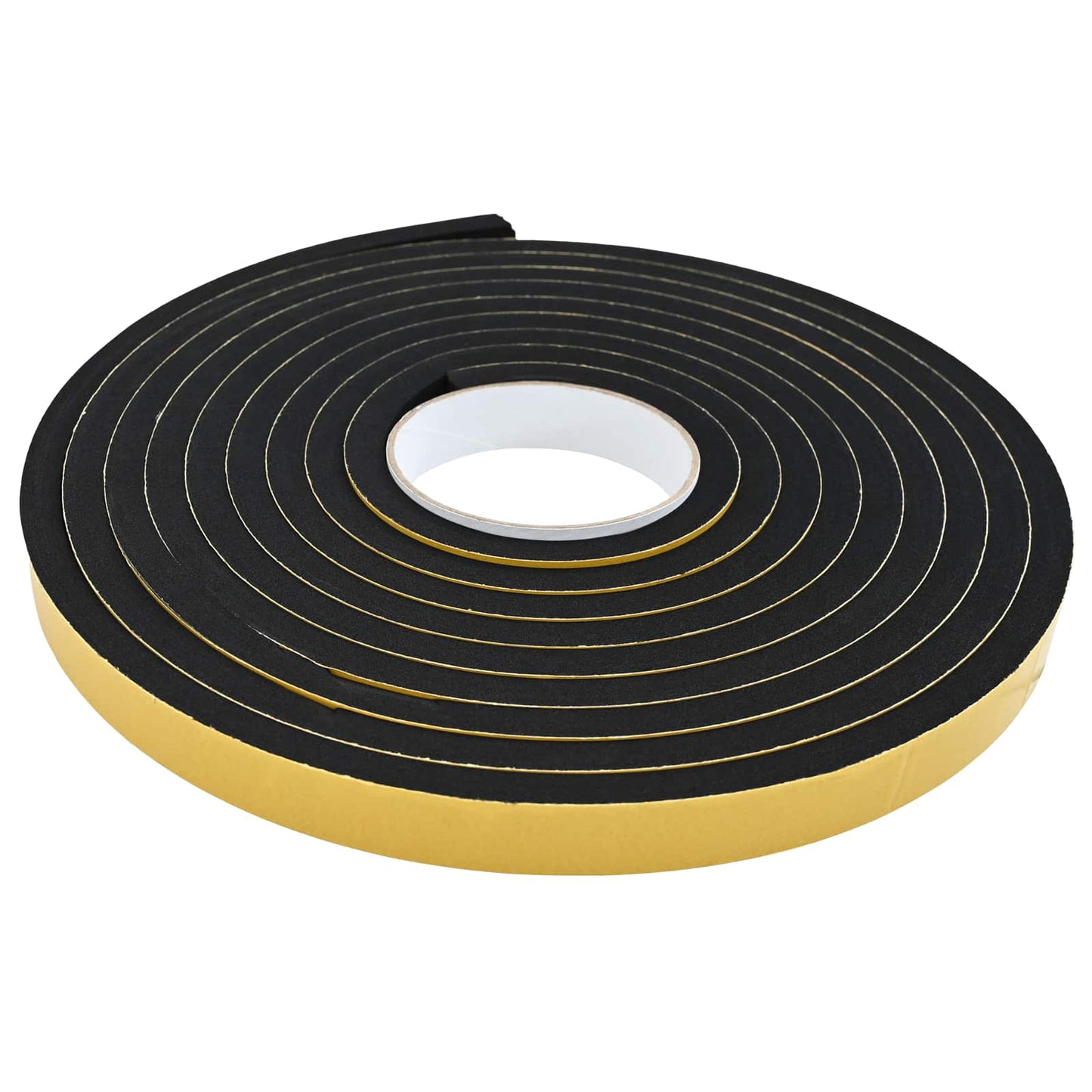 Selvklæbende skum tape 2 pcs Sort 15mm x 5m CR Skum