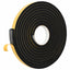 Selvklæbende skum tape 10 pcs Sort 20mm x 5m CR Skum