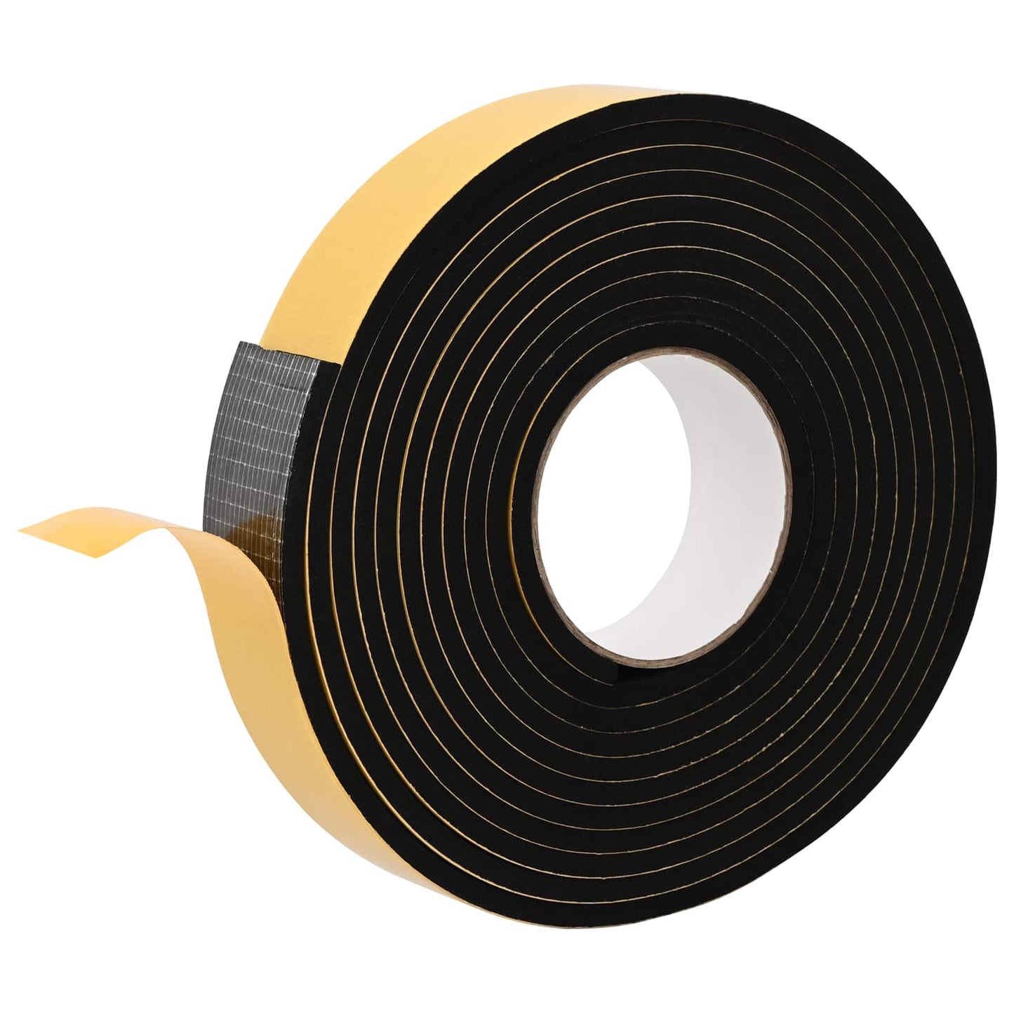 Selvklæbende skum tape 4 pcs Sort 40mm x 5m CR Skum