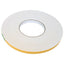Selvklæbende skum tape Hvid 10 mm x 10 m CR Skum