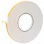 Selvklæbende skum tape 2 pcs Hvid 10 mm x 10 m CR Skum